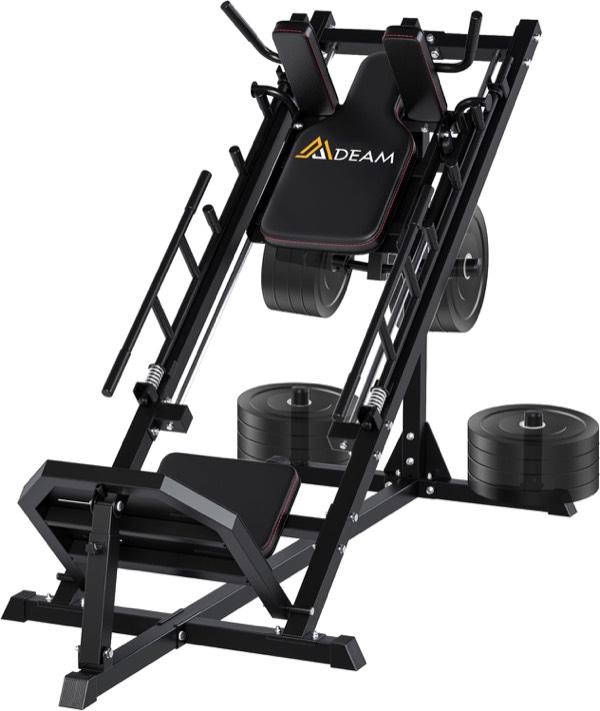 Mdeam 45-Degree Leg Press Hack Squat Machine